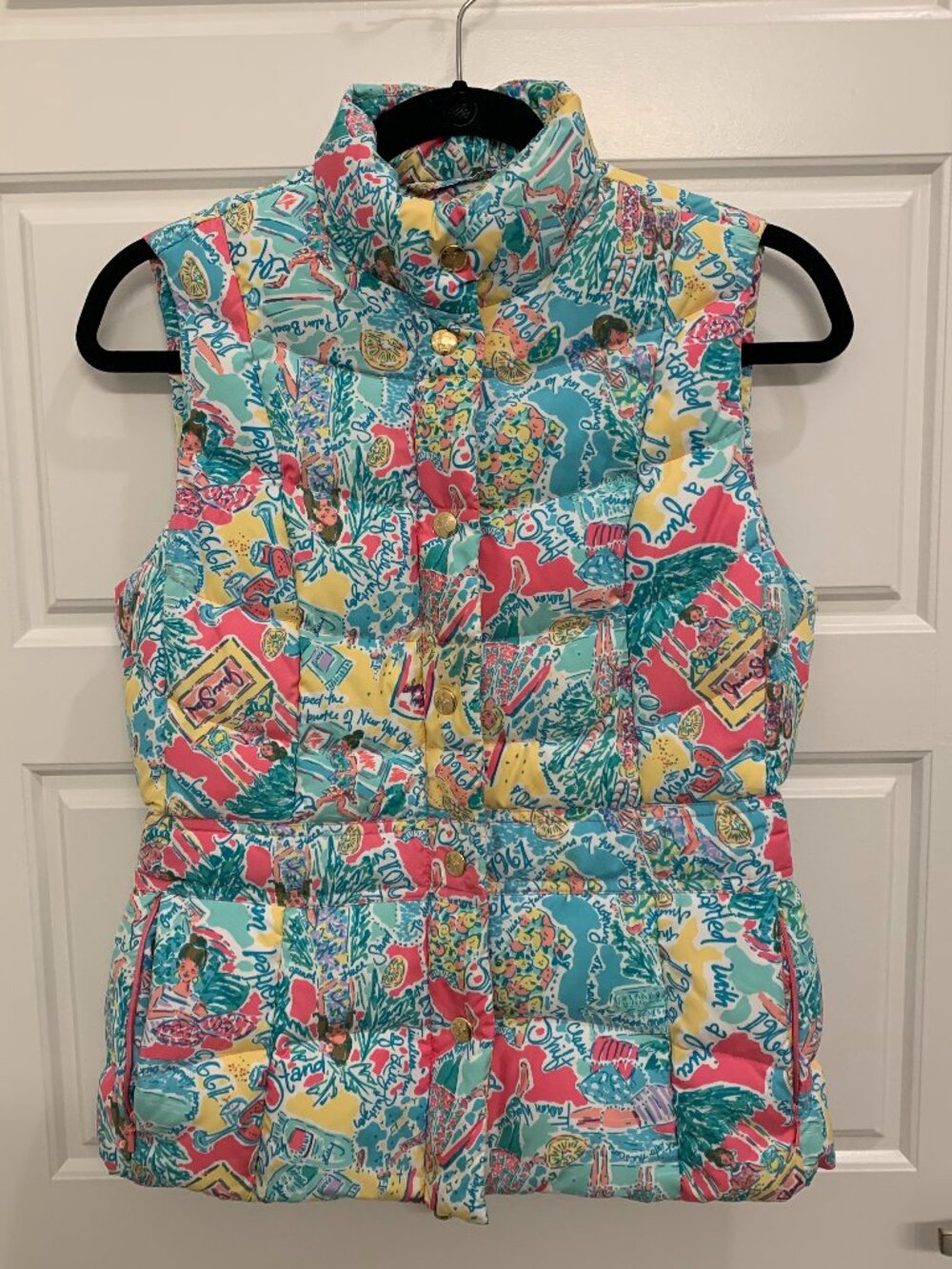 Lilly Pulitzer Lauren Down Puffer Vest